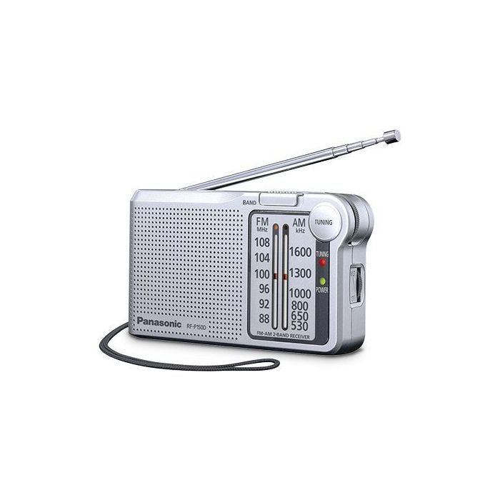 Panasonic RF-P150DEG-S TV-AFC rádio strieborné