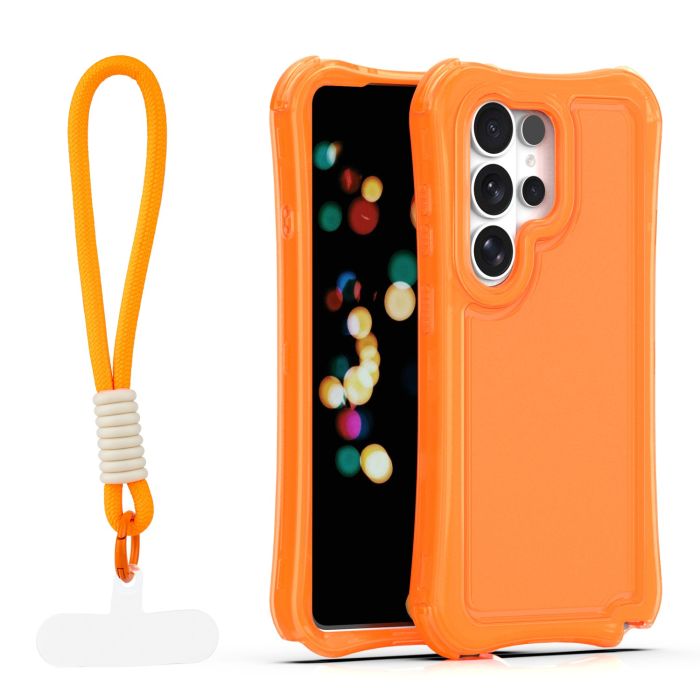 Obal Safepop Strap Samsung Galaxy S26 Ultra 5G S948 oranžový