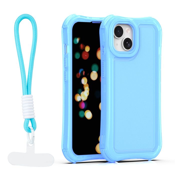 Obal Safepop Strap Apple iPhone 13 modrý