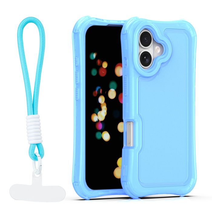 Obal Safepop Strap Apple iPhone 17 modrý