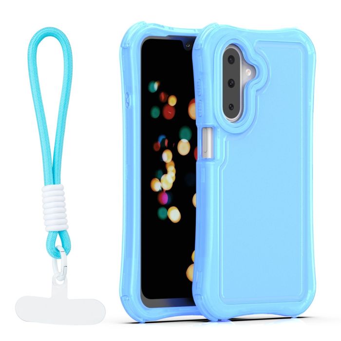 Obal Safepop Strap Samsung Galaxy A17 4G A175/A17 5G A176/A26 5G A266 modrý