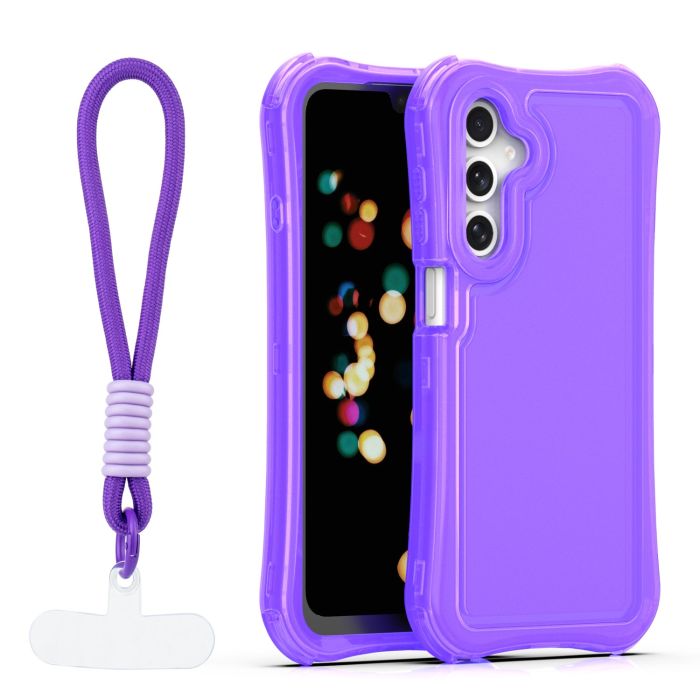 Obal Safepop Strap Samsung Galaxy A16 4G A165/A16 5G A166 fialový