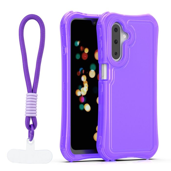 Obal Safepop Strap Samsung Galaxy A17 4G A175/A17 5G A176/A26 5G A266 fialový