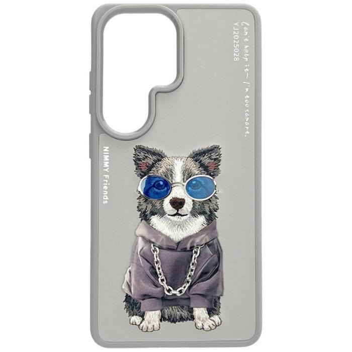 Obal NIMMY GLASSES COOL DOG Samsung Galaxy S26 Ultra 5G S948 sivý