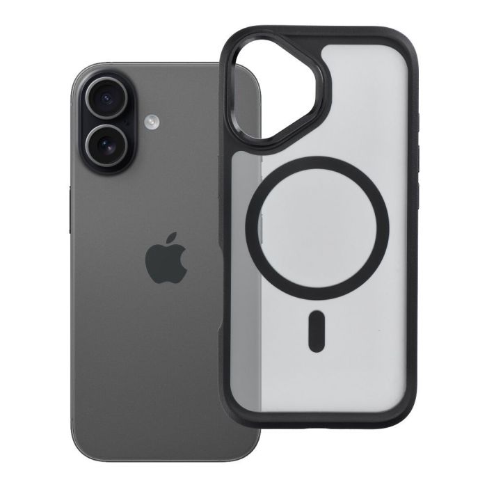 Obal Forcell F-Protect Smoke Hybrid Premium MagSafe Apple iPhone 17  čierny