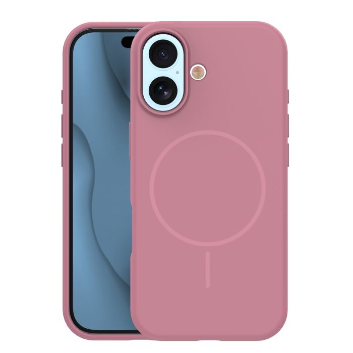 Obal Silicone Thin Mag Apple iPhone 17 ružový