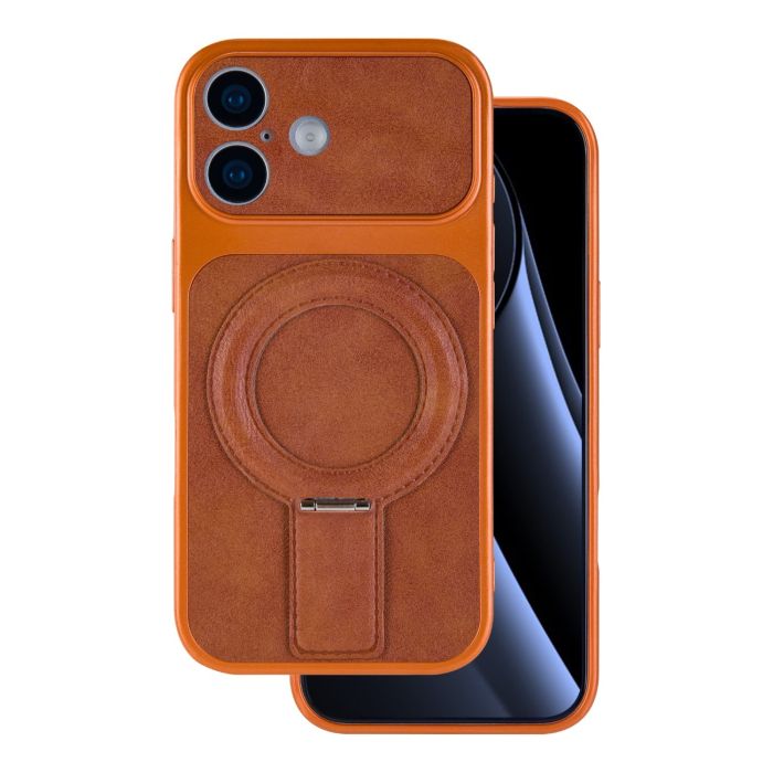 Obal Luxgrip Mag MagSafe Apple iPhone 16 oranžový