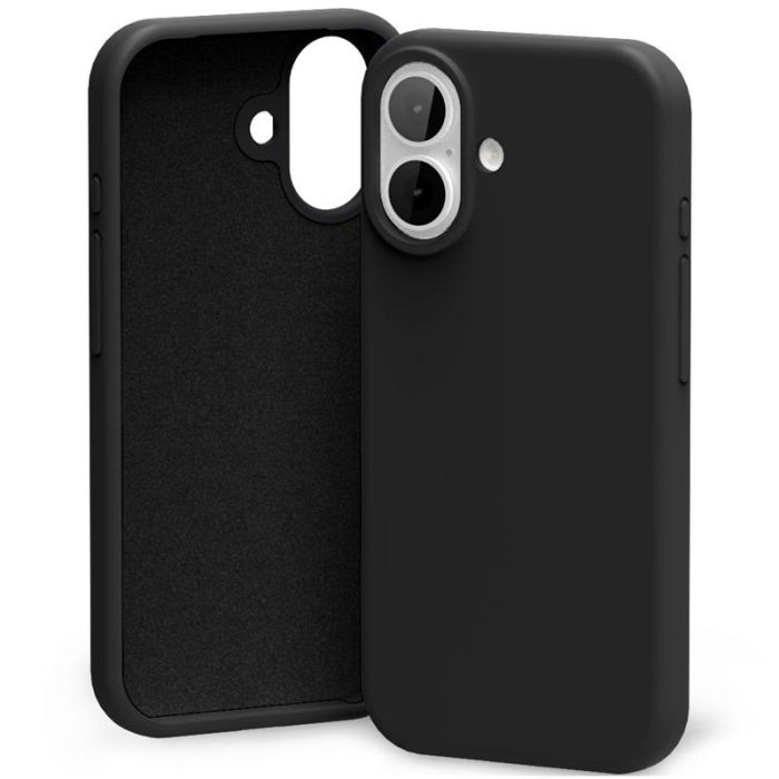 Mercury Silicone TPU  iPhone 17 - čierny