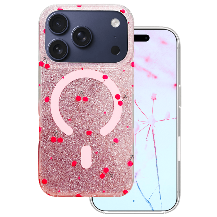 Obal Cherry Mag MagSafe Apple iPhone 17 Pro trblietavý