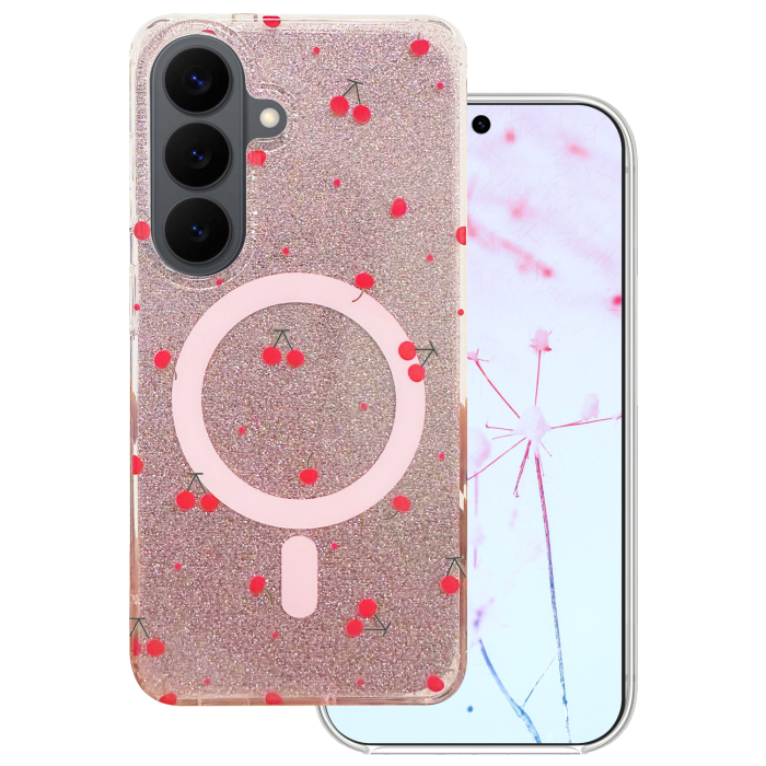 Obal Cherry Mag MagSafe Samsung Galaxy S26 5G S942 trblietavý