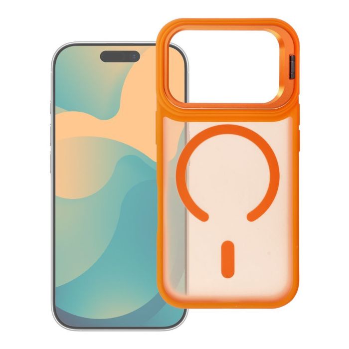 Forcell F-Protect iPhone 17 Pro Shadow MagSafe Stojan - oranžový