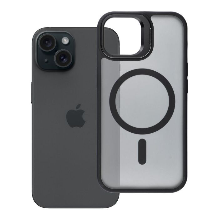 Forcell F-Protect iPhone 15 Shadow MagSafe Stojan - čierny