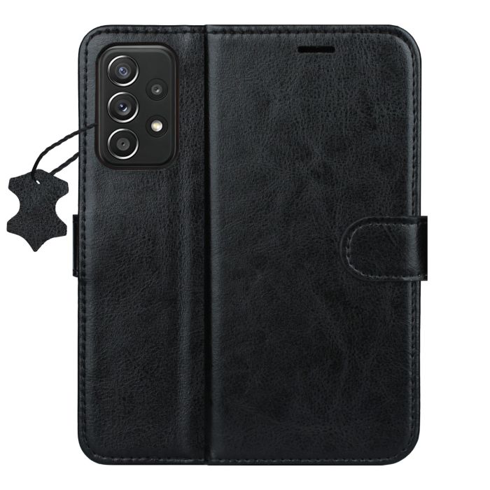 Obal Smart Luxe leather Samsung Galaxy A52 4G/5G/A52s 5G čierny