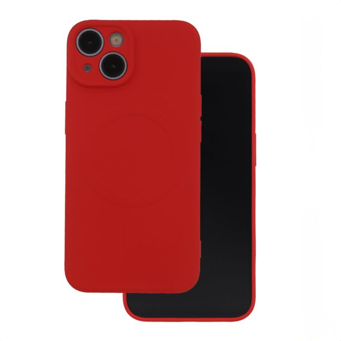 Obal Simple Color Mag Apple iPhone 17 Pro/18 Pro červený