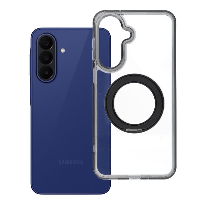 Obal Frame Circle Stand MagSafe Samsung Galaxy A27 5G A276 čierny