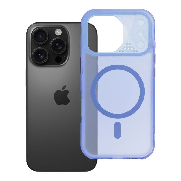 Obal Aurora MagSafe Apple iPhone 16 Pro modrý