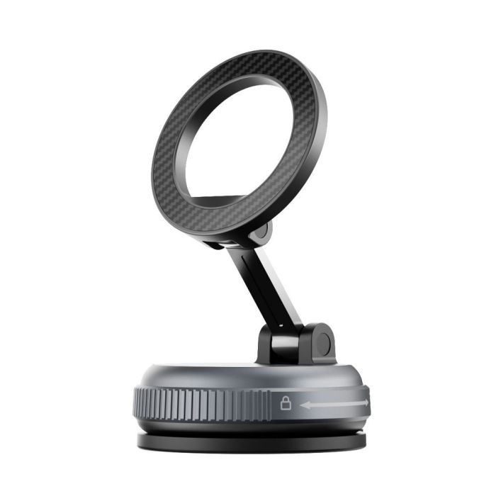 Forcell Magic Mag Magnetic Suction, MagSafe držiak na pohár/telefón, čierny