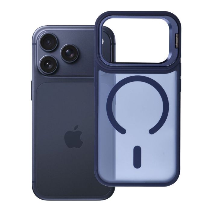 Obal Forcell F-Protect Smoke Hybrid Premium MagSafe Apple iPhone 17 Pro/18 Pro modrý