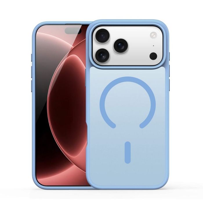 DUX DUCIS YIND MagSafe TPU/TPC  iPhone 18 Pro Max/17 Pro Max (Open Ring Version) - svetlo-modré