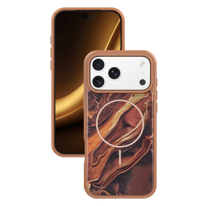 Obal Golden Autumn Apple iPhone 17 Pro Max/18 Pro Max hnedý