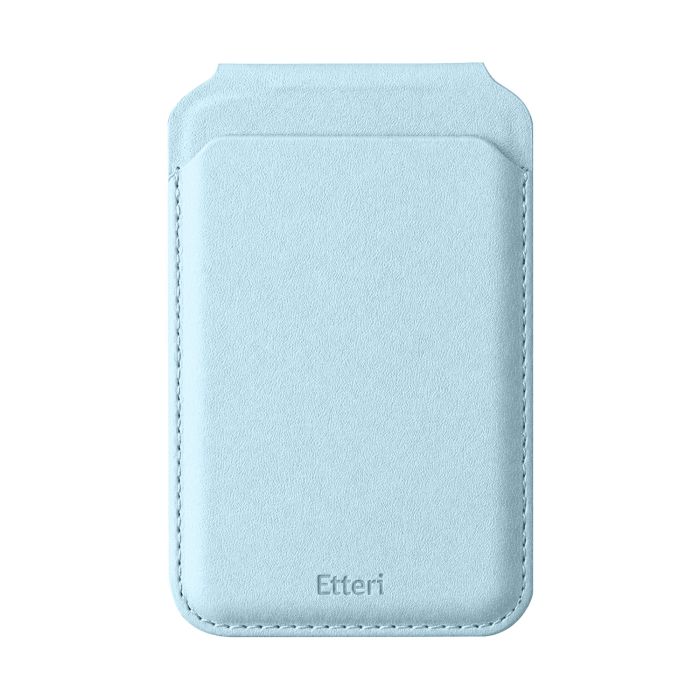 Etteri Trio Mag Wallet Stand, magsafe peňaženka so stojanom, modrá