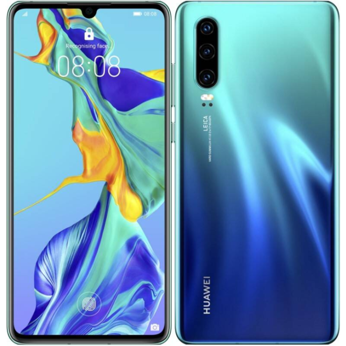 Používaný Huawei P30 6GB/128GB Aurora Trieda B