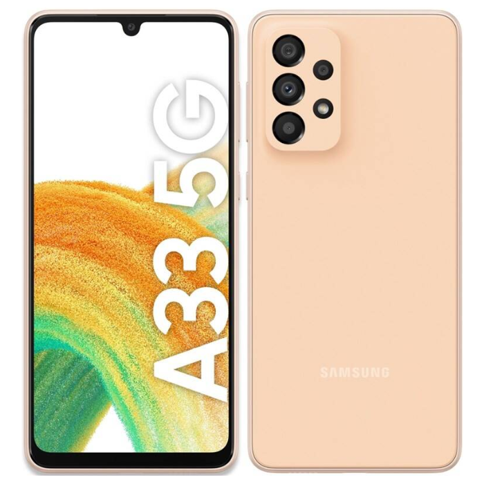 Používaný Samsung Galaxy A33 5G A336B 6GB/128GB Peach Trieda A