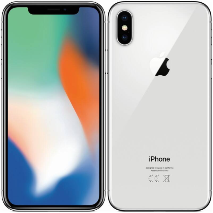 Používaný Apple iPhone X 256GB Silver Trieda A