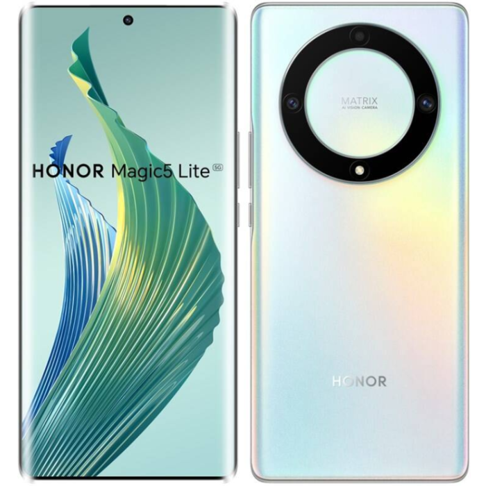 Používaný Honor Magic5 Lite 5G 8GB/256GB Titanium Silver Trieda A
