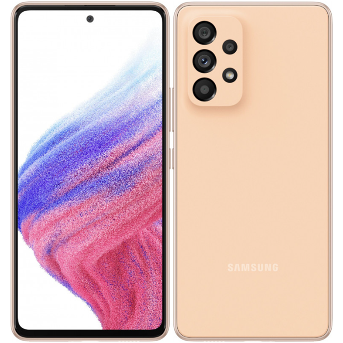 Používaný Samsung Galaxy A53 5G A536B 6GB/128GB Peach Trieda A
