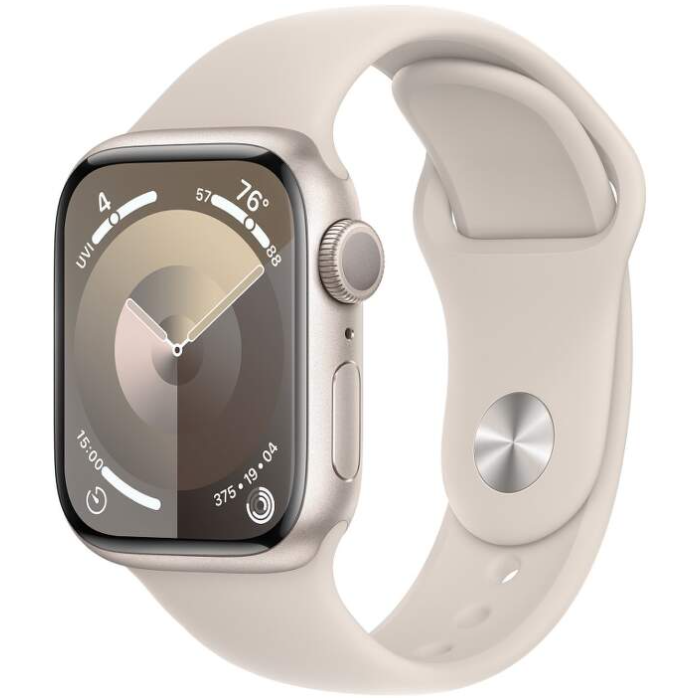 Apple Watch Series 9 41mm Starlight Aluminium Case with Starlight Sport Band Nový z výkupu