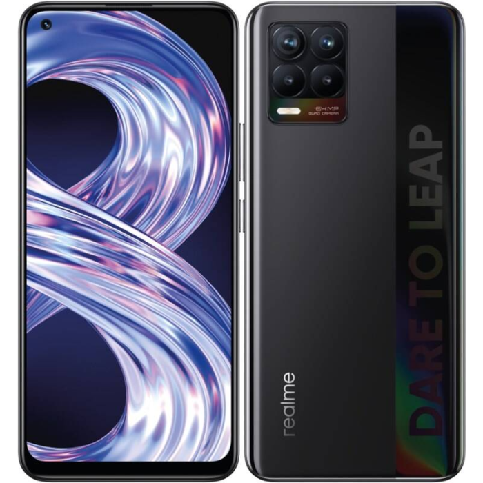 Používaný Realme 8 5G 6/128GB Black Trieda C