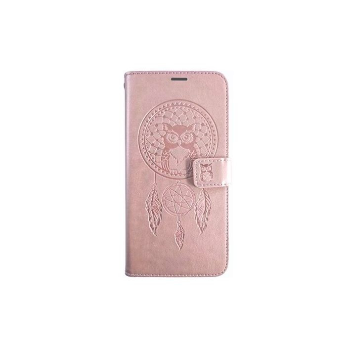 Obal Mezzo Book Xiaomi Redmi Note 15 Pro+ 5G/POCO M8 Pro lapač snov ružovo-zlatý