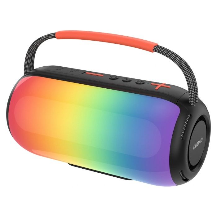 Dudao Y21 RGB Backlight Bluetooth 5.3 čierny