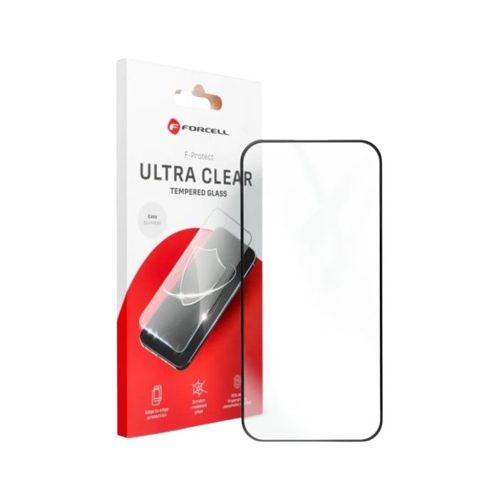 Ochranné sklo Forcell Ultra Clear Xiaomi Redmi 14C/POCO C75 čierne