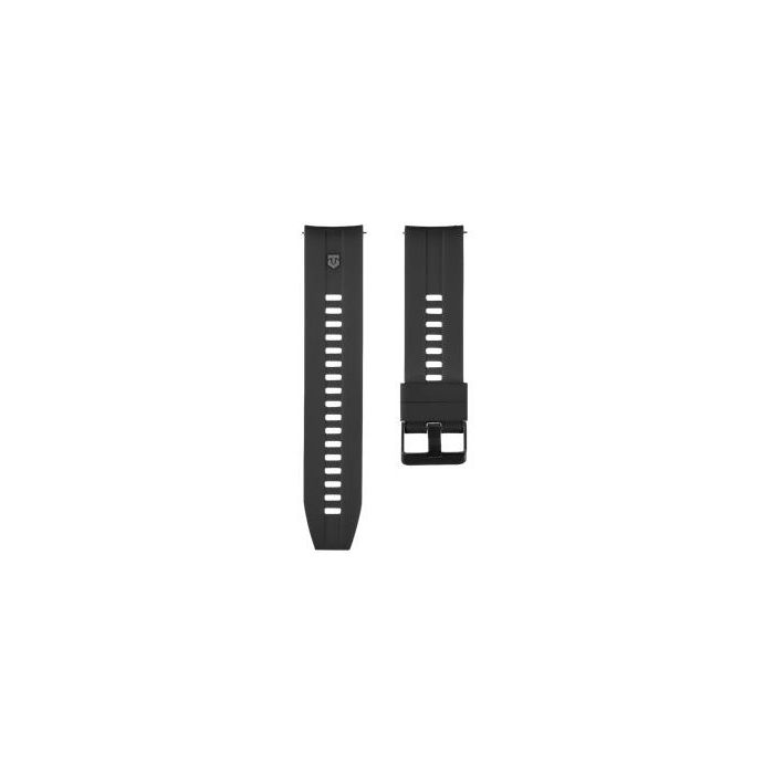 Remienok Tactical Quick Release Silicone 24mm čierny