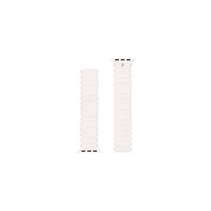Remienok Tactical MagBand Apple Watch 42/44/45/49 biely