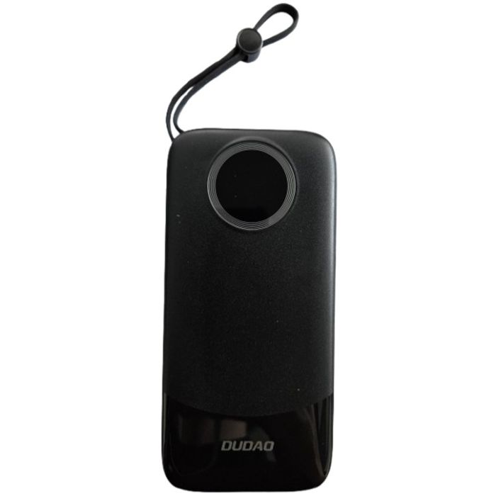 Dudao K13 10000 mAh, 120W (USB-C/Lightning) LED displej, čierna