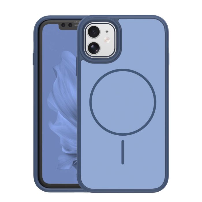 Obal Frame Thin Mag Apple iPhone 11 modrý