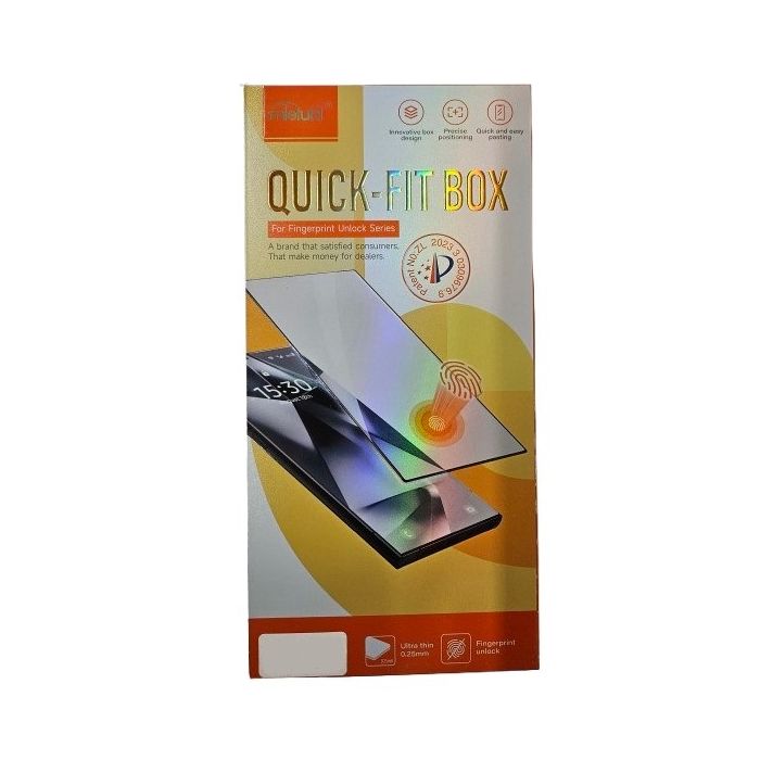 Ochranné sklo Mietubl 5D Quick-Fit Easy Install Apple iPhone 16 Pro Max čierne