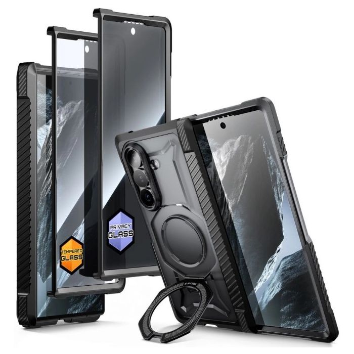 Obal Supcase UB Grip Mag MagSafe Samsung Galaxy Z Fold8 5G F971 čierny