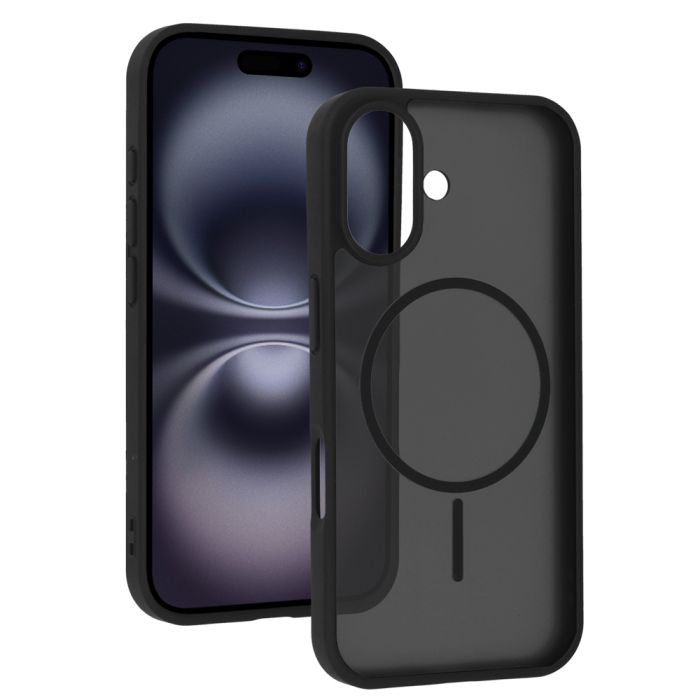 Obal Magmat Slim Apple iPhone 16 čierny