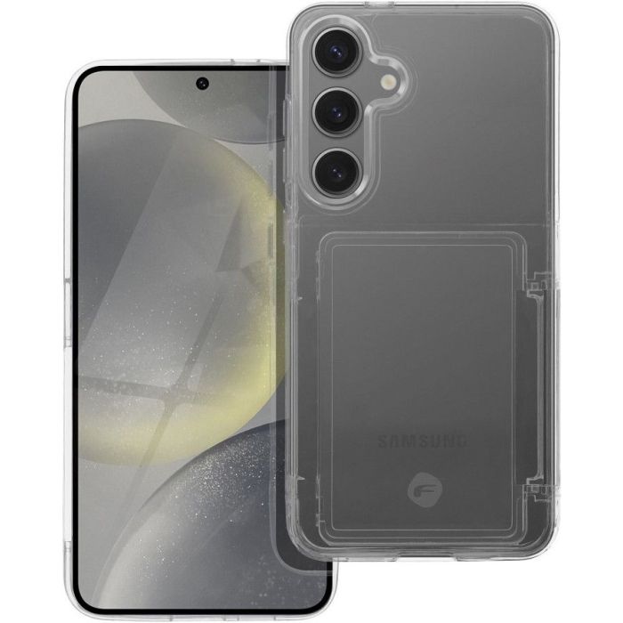 Obal FORCELL F-PROTECT Crystal Pocket Case Samsung Galaxy S24 5G S921 transparent