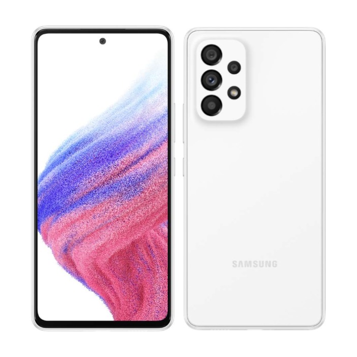 Používaný Samsung Galaxy A53 5G A536B 6GB/128GB White Trieda B - Vypálené LCD