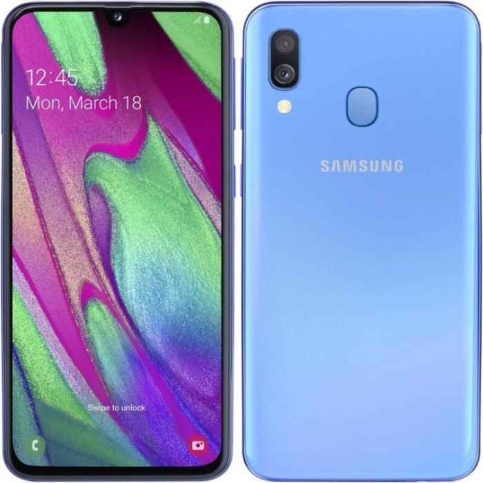 Používaný Samsung Galaxy A40 A405 4/64GB Blue Trieda C