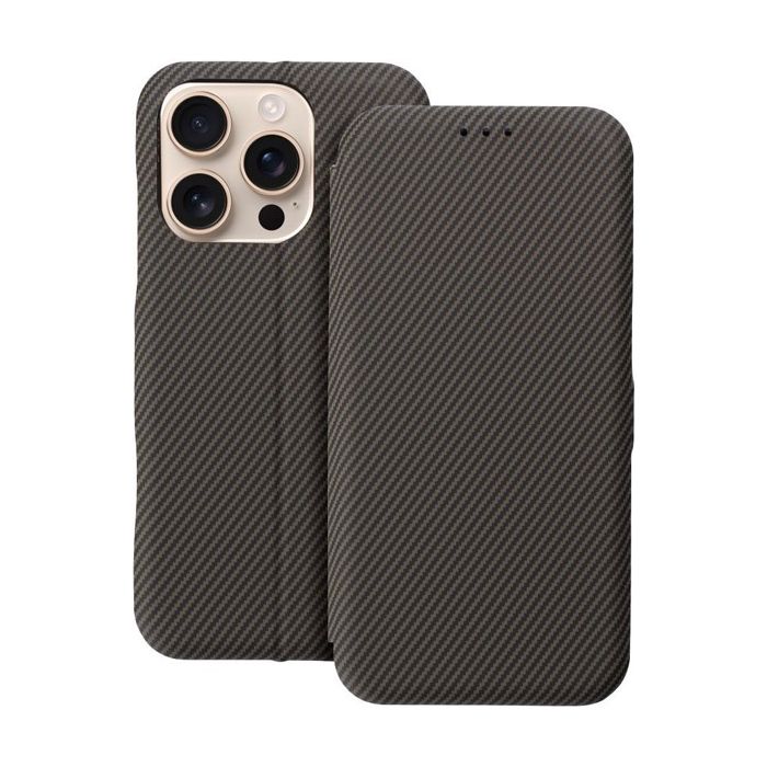 Obal FOLIO Side Magnet book case Xiaomi Redmi Note 14 Pro 4G brown