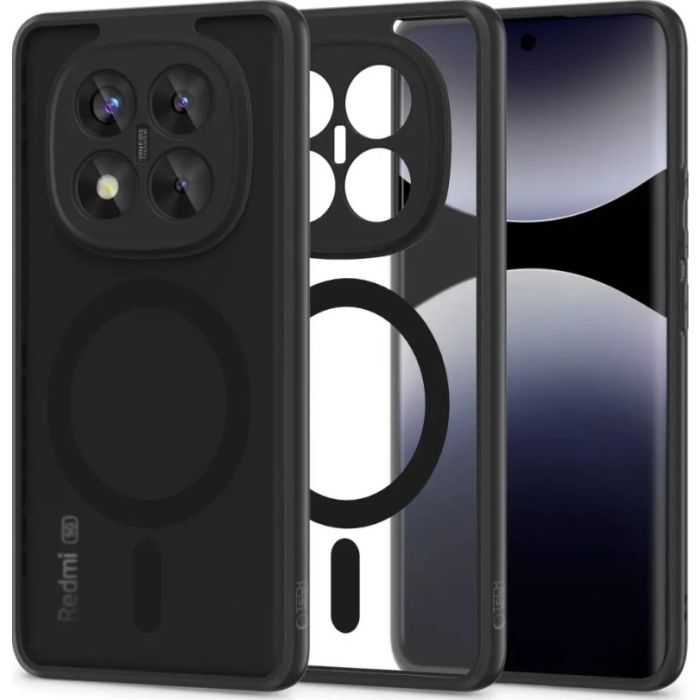 Obal Tech-Protect Magmat MagSafe Xiaomi Redmi Note 14 Pro+ 5G Matte Black