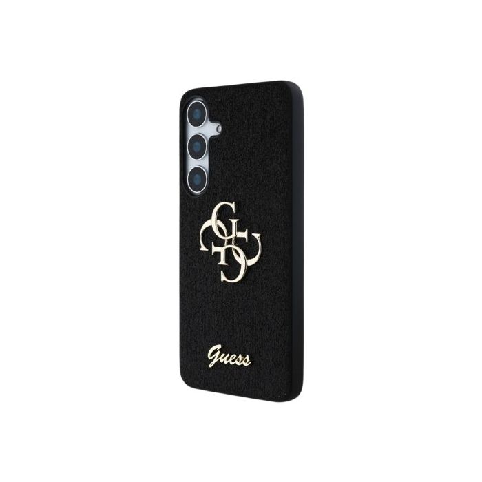 Obal Guess PU Fixed Glitter 4G Metal Logo Samsung Galaxy S25 5G S931 GUHCS25SHG4SGK Black