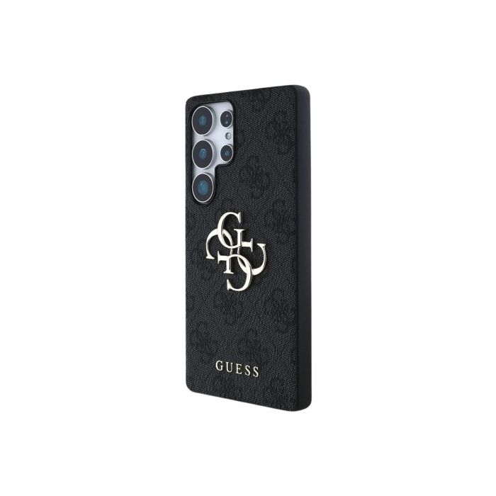 Obal Guess PU 4G Metal Logo Samsung Galaxy S25 Ultra 5G S938 GUHCS25L4GMGGR Grey