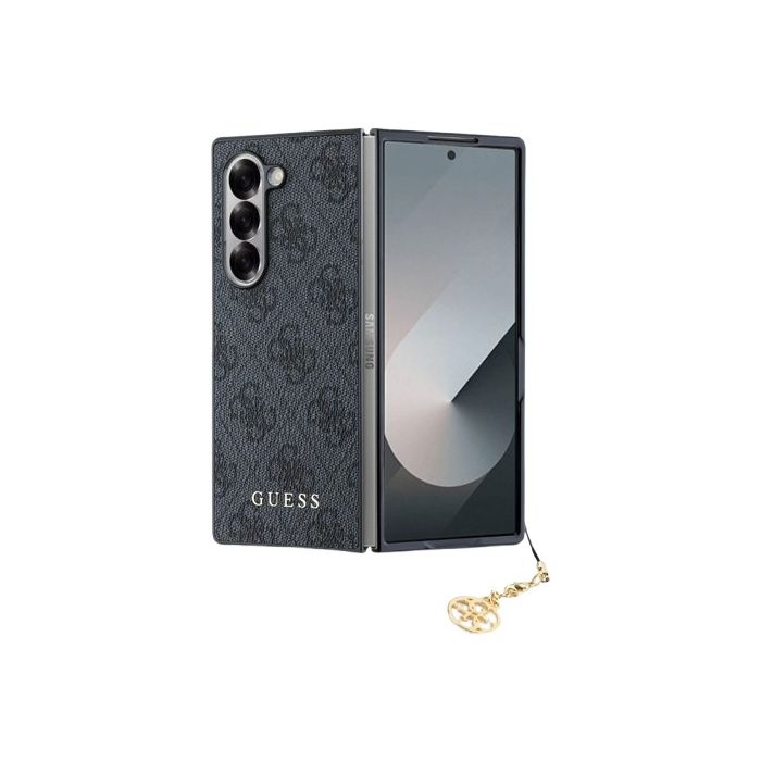 Obal Guess 4G Charm Samsung Galaxy Z Fold6 5G F956 GUHCZFD6GF4GGR Grey